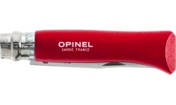 Opinel Inox Origins knife 001981 red in blister.