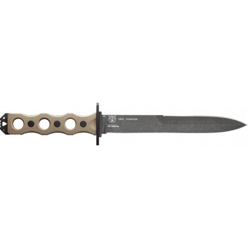 Nóż z ostrzem stałym Benchmade 185BK-1 SOCP, CPM-3V
