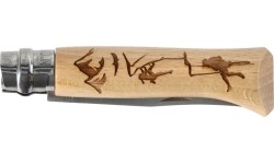 Opinel 08 Sport Climbing knife in blister pack