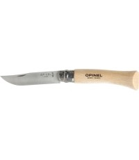 Nóż Opinel 7 Inox z rękojeścią bukową w blistrze