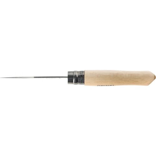 Nóż Opinel 7 Inox z rękojeścią bukową w blistrze