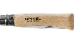 Opinel 7 inox beech knife in blister pack