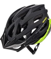 kask rowerowy mv29 drizzle - Black/green
