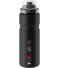 Bidon ELITE Syssa 750ml, stal nierdzewna (czarny)