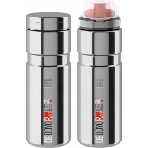 Bidon termiczny ELITE Deboyo Race, 550ml (srebrny)