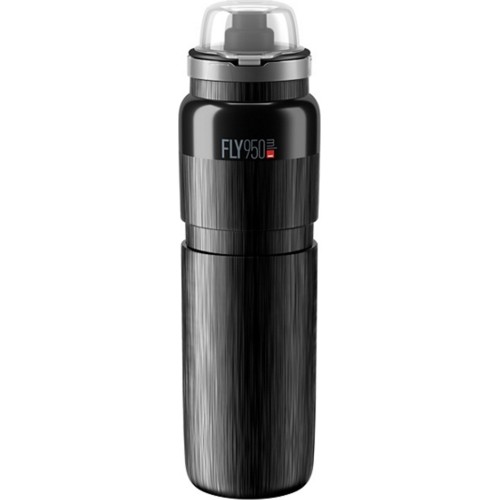 Bidon ELITE Fly MTB Tex 950 ml, czarny
