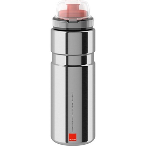 Bidon Elite Syssa Race, 750 ml, z zakrętką, stal nierdzewna (srebrny)