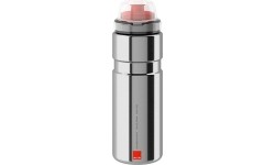 Bidon Elite Syssa Race, 750 ml, z zakrętką, stal nierdzewna (srebrny)