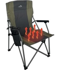 Židle kempingová skládací WARM s vyhříváním