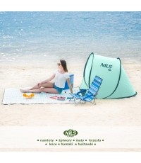 NC3173 MIĘTOWY WYSKAKUJĄCY NAMIOT PLAŻOWY NILS