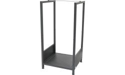 Stojak na drewno CARINI 39x35x76 cm