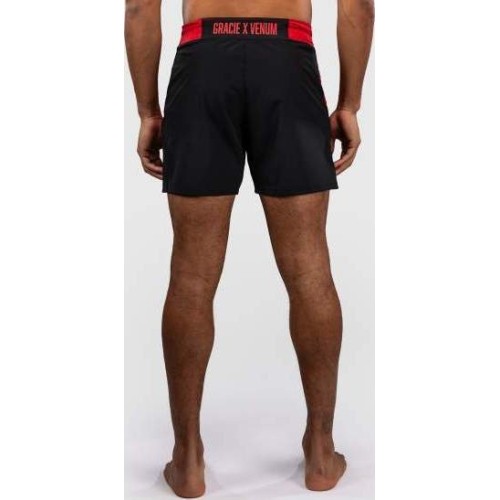 Venum x Roger Gracie Signature Fightshorts - Black/Red