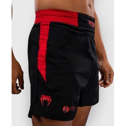 Venum x Roger Gracie Signature Fightshorts - Black/Red