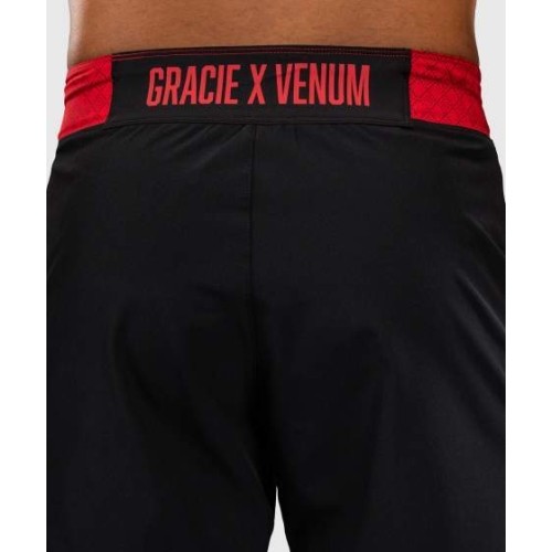 Venum x Roger Gracie Signature Fightshorts - Black/Red