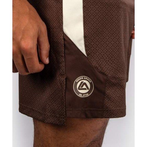 Venum x Roger Gracie Academy Fightshorts - Dark Brown