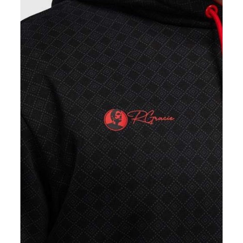 Venum x Roger Gracie Signature Hoodie - Black/Red