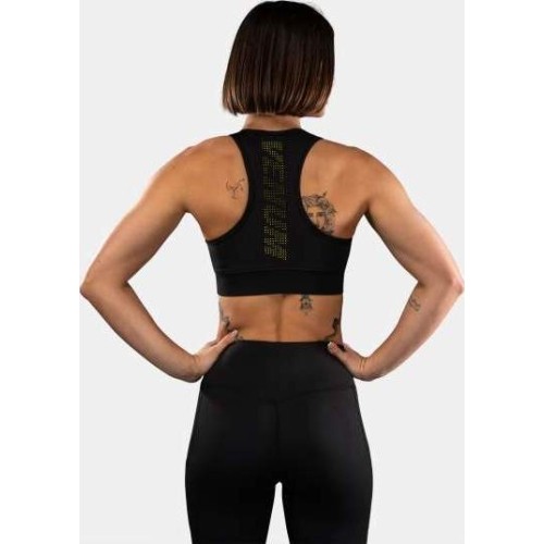 Venum Lazer Women's Sports Bra - Black/Yellow