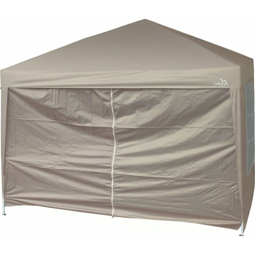 Párty stan nůžkový 3x3 m s bočnicemi PALACE béžový WATERPROOF