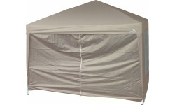 Párty stan nůžkový 3x3 m s bočnicemi PALACE béžový WATERPROOF
