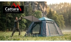 Namiot samorozkładający LIVIGNO dla 3-4 osób 200x200x140 cm PU500mm