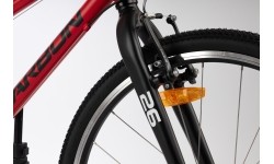 Dviratis Karbon Superlight 26 red