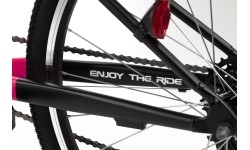 Dviratis Karbon Superlight 26 pink