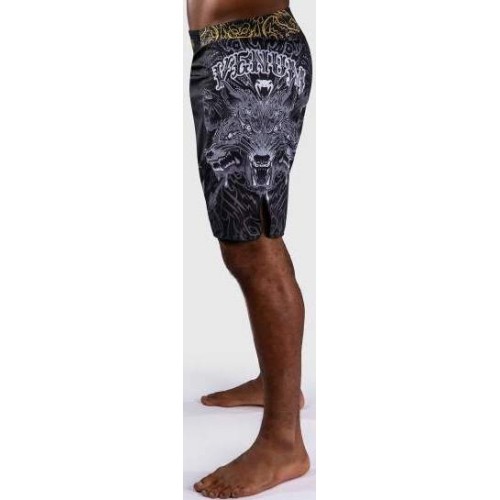 Venum Wolf Atak Fightshorts - Black/Grey