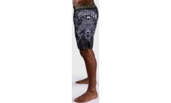 Venum Wolf Atak Fightshorts - Black/Grey