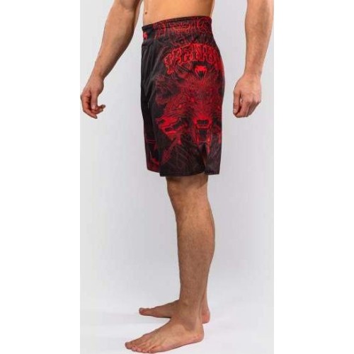 Venum Wolf Atak Fightshorts - Black/Red