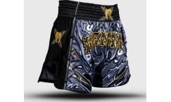 Venum Wolf Atak Muay Thai Shorts - Black/Grey