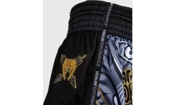 Venum Wolf Atak Muay Thai Shorts - Black/Grey