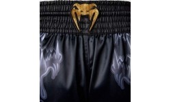 Venum Wolf Atak Muay Thai Shorts - Black/Grey