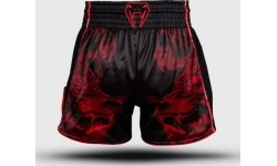 Venum Wolf Atak Muay Thai Shorts - Black/Red