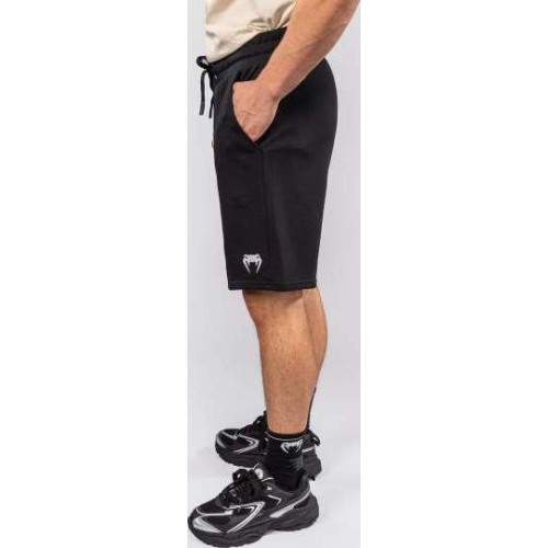 Venum Classic Fleece Cotton Shorts - Black