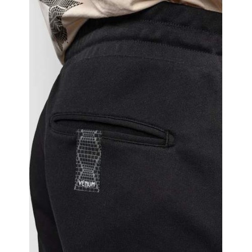 Venum Classic Fleece Cotton Shorts - Black