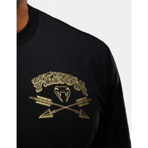 Venum Wolf Atak T-Shirt - Black/Grey