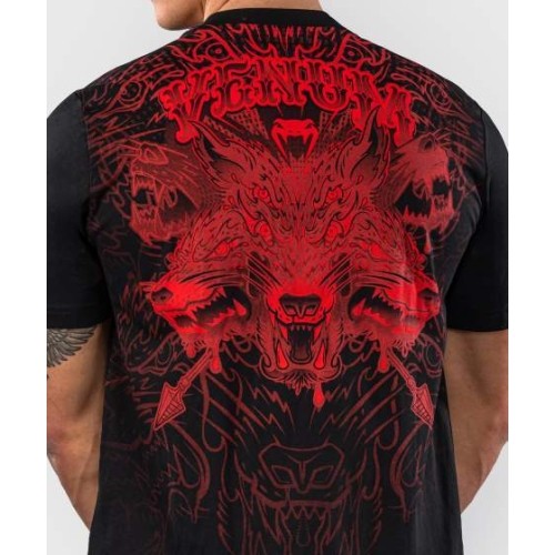 Venum Wolf Atak T-Shirt - Black/Red