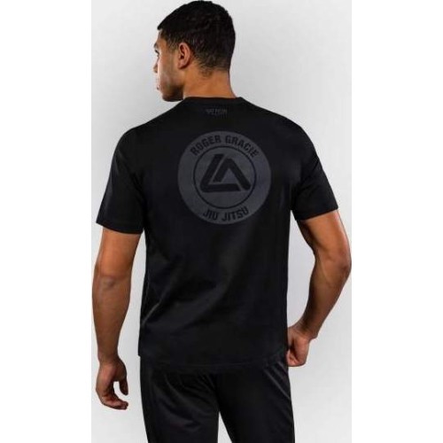 Venum x Roger Gracie Academy T-Shirt - Black