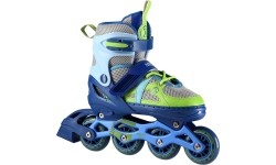 NJ1828A IN-LINE SKATES NILS EXTREME - NIebieski-Zielony
