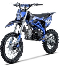 Motocykl z silnikiem spalinowym ULTRA 66 125cc niebieski
