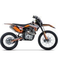 TITAN 300cc pomarańczowy motocykl ze silnikiem spalinowym