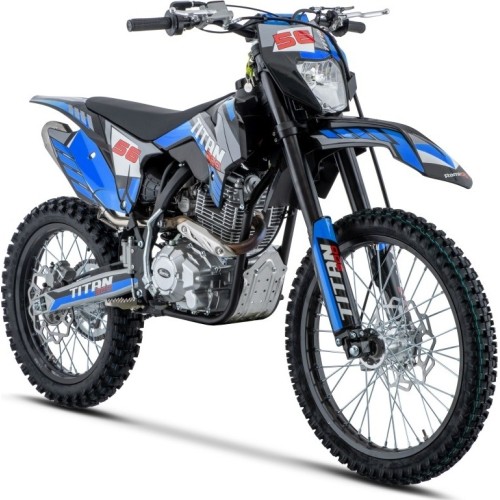 Motocykl TITAN 300 cc, niebieski