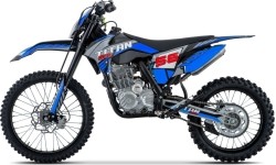 Motocykl TITAN 300 cc, niebieski