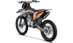 TITAN 300cc pomarańczowy motocykl ze silnikiem spalinowym