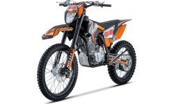 TITAN 300cc pomarańczowy motocykl ze silnikiem spalinowym