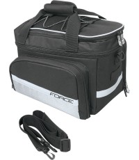 FORCE Large torba na bagażnik, 20 l, czarna