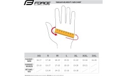 Rękawiczki Force FUN KID // rozmiar S (różowe)