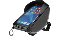 Dviračio krepšys ant vairo FORCE Smart XL // 0,7l (juodas)