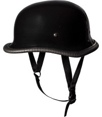 Kask motocyklowy otwarty retro Sodager DH-001 - Black Glossy