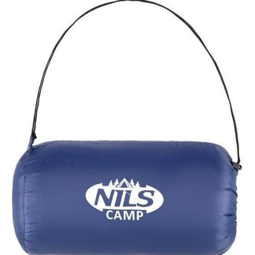 Śpiwór Nils Camp NC2002 niebiesko-szary